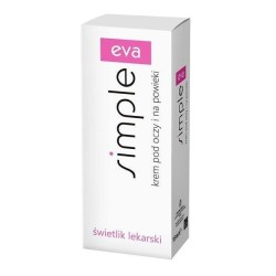 Krem pod oczy ze świetlikiem lekarskim Eva Simple 15 ml