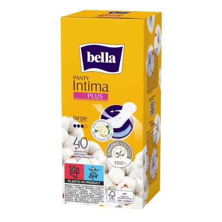 Wkładki higieniczne Bella Panty Intima Plus Large, 40 szt.