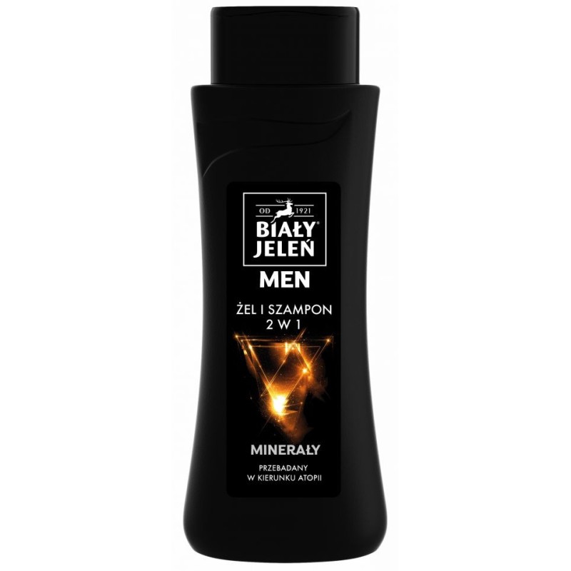 Biały Jeleń Żel pod prysznic for Men 2w1 z minerałami 300 ml