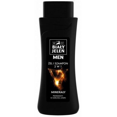 Biały Jeleń Żel pod prysznic for Men 2w1 z minerałami 300 ml