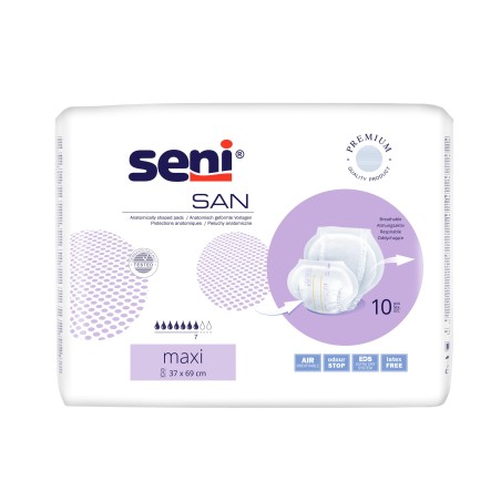 Pieluchy anatomiczne Seni San Maxi