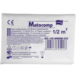 Niejałowa gaza opatrunkowa Matocomp