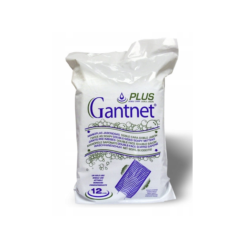 Myjka do ciała rękawica Gantnet Plus 12 szt