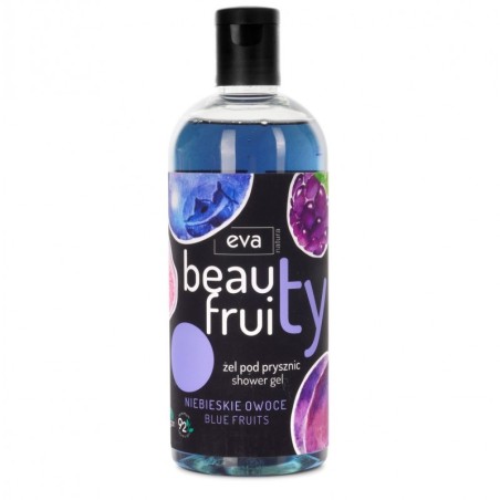 Żel pod prysznic Eva Natura Beauty Fruity Niebieskie owoce 400 ml