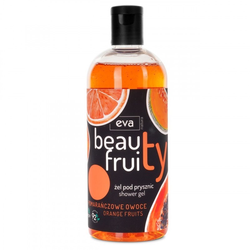 Żel pod prysznic Eva Natura Beauty Fruity Pomarańczowe owoce 400 ml