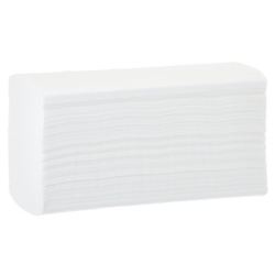 Ręczniki papierowe, białe, trzywarstwowe MERIDA PREMIUM NO CLOG, 2700 szt