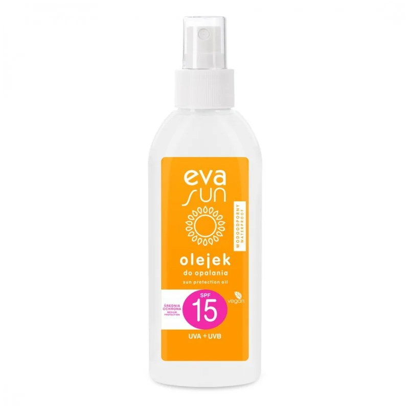 Olejek do opalania SPF 15 Eva Sun 150 ml