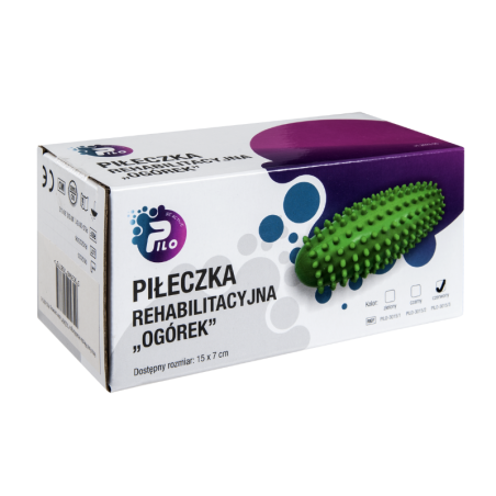 Piłeczka rehabilitacyjna "OGÓREK" REHAFUND