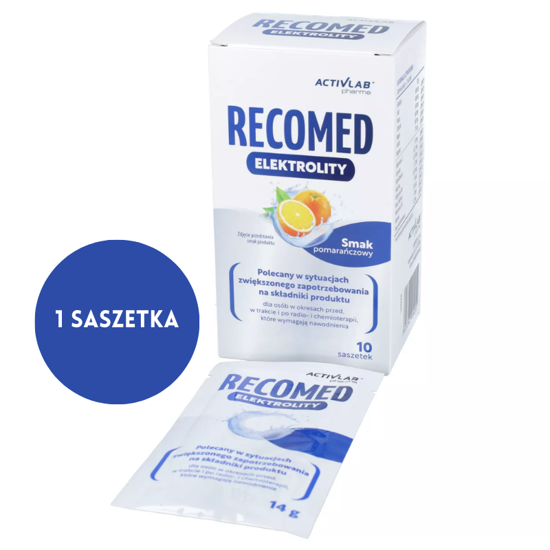 RecoMed Elektrolity, 1 saszetka, 14 g