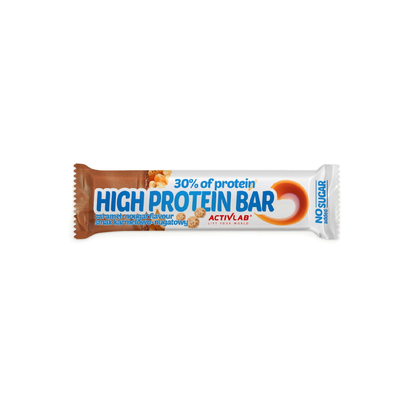 ACTIVLAB High Protein Bar - karmelowo-nugatowy batonik, 46 g