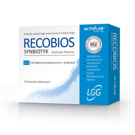 ACTIVLAB Recobios synbiotyk, 20 kapsułek