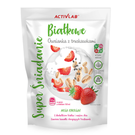 ACTIVLAB Owsianka z truskawkami, 300 g