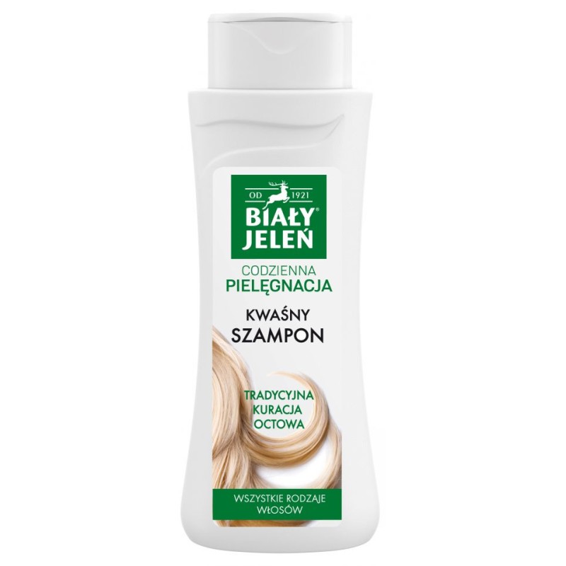 Biały Jeleń Szampon do włosów kwaśny, 300 ml