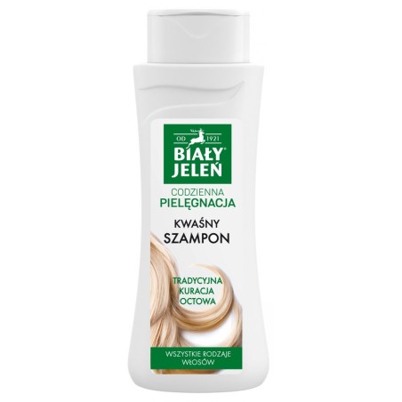 Biały Jeleń Szampon do włosów kwaśny, 300 ml