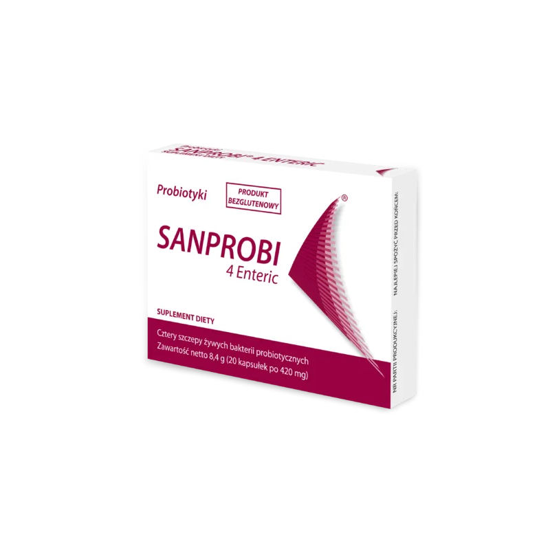 Sanprobi 4 Enteric, 20 kapsułek