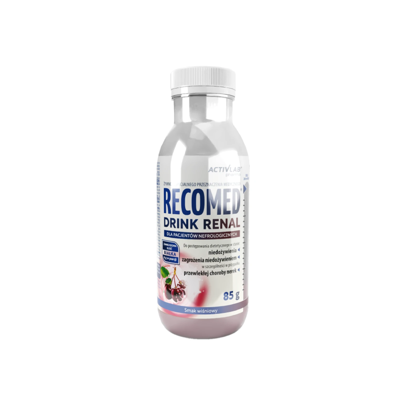 RecoMed Drink Renal butelka 85 g, smak wiśniowy