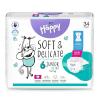 Pieluszki Bella Happy 6 Junior Extra z dynamicznymi kanałami 15+kg