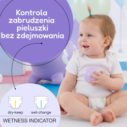 Pieluszki Bella Happy 4 Maxi z dynamicznymi kanałami 8-14 kg