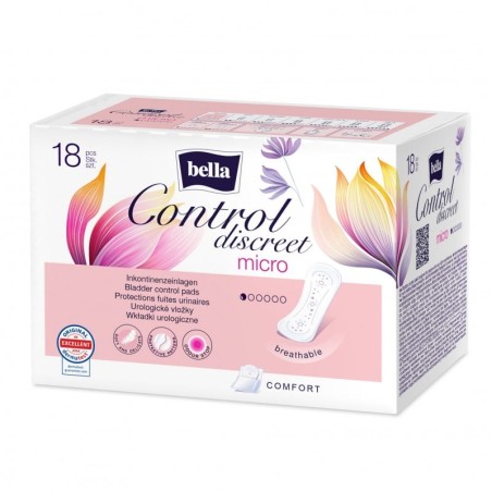 Wkładki urologiczne Bella Control Discreet Micro