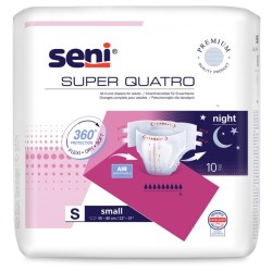 Seni Super Quatro pieluchomajtki dla dorosłych zapinane na rzepy