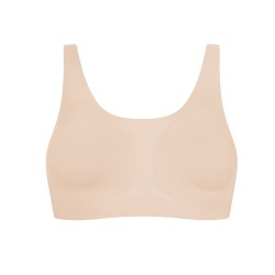 Aylin - biustonosz bez fiszbin AMOENA - pudrowy