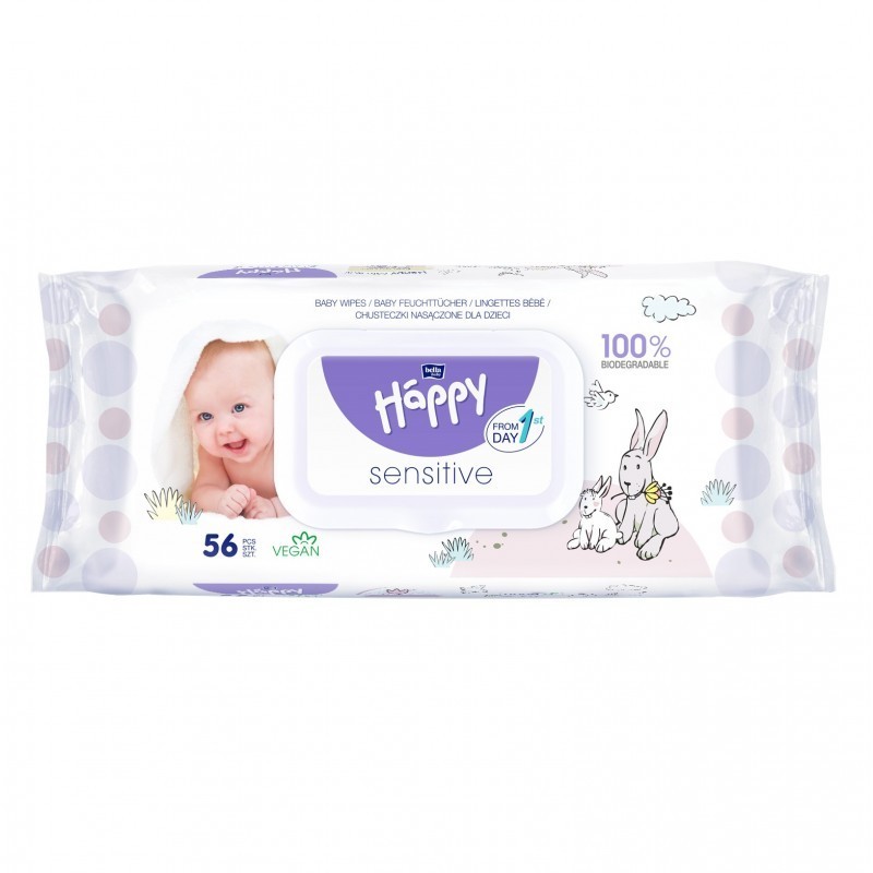Chusteczki nasączone Bella Baby Happy Sensitive
