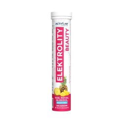Activlab Elektrolity Beauty, smak ananasowy, 20 tabletek