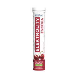 Activlab Elektrolity Energia, smak wiśniowy, 20 tabletek