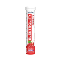 Activlab Elektrolity Skurcz, smak czerwonej porzeczki, 20 tabletek