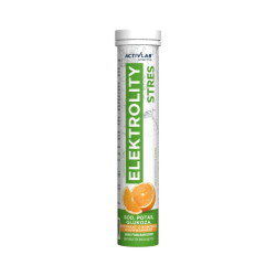 Activlab Elektrolity Stres, smak pomarańczowy, 20 tabletek