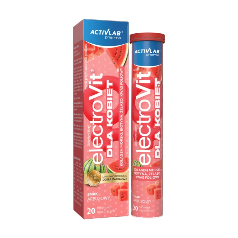Electrovit dla Kobiet Activlab Pharma - arbuz (tuba 20 tab.)