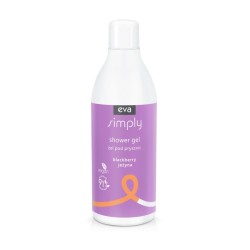 Eva Simply Żel pod prysznic z jeżyną, 500 ml