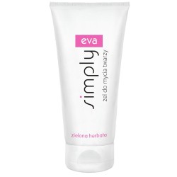Żel do mycia twarzy z zieloną herbatą Eva Simply 150 ml