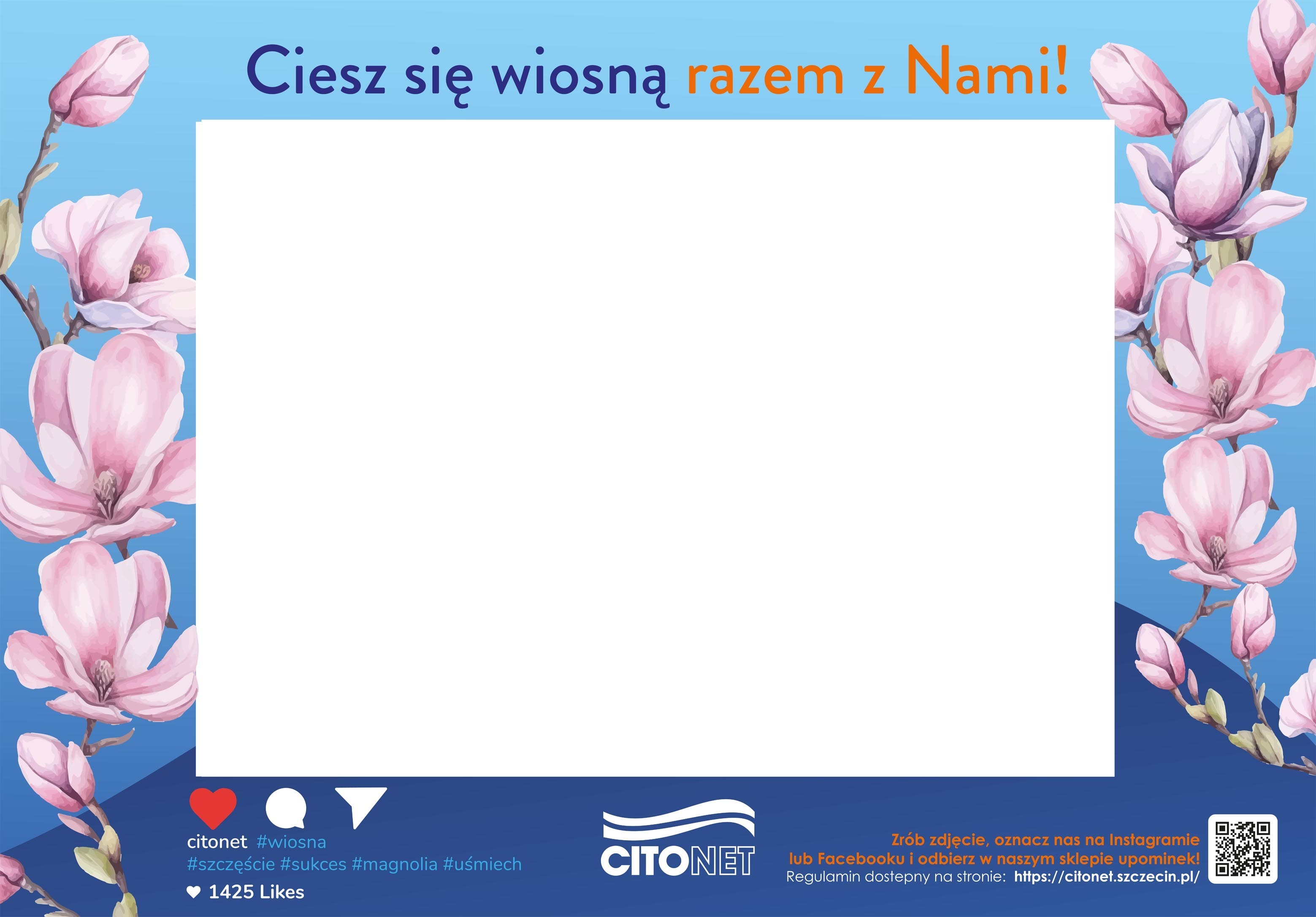 CIESZ SIĘ WIOSNĄ RAZEM Z NAMI